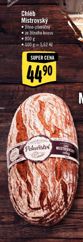 Mistrovský chléb Albert