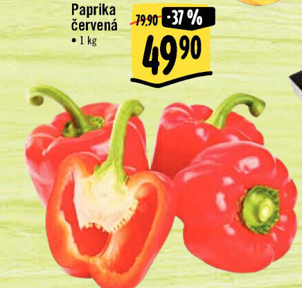 Paprika červená