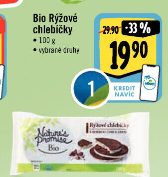 Rýžové chlebíčky bio Nature'