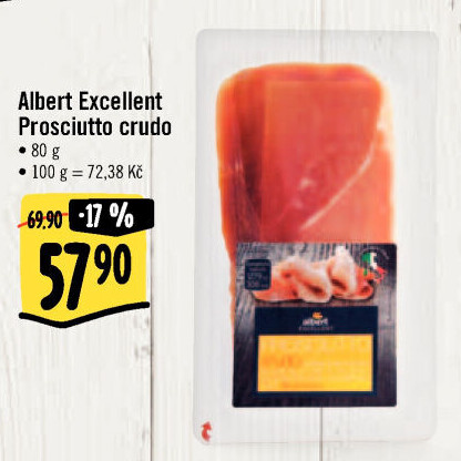 Šunka Prosciutto Crudo Albert Excellent