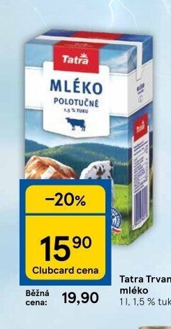 Tatra Trvanlivé mléko