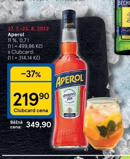 Aperol 11 %, 0,7 l