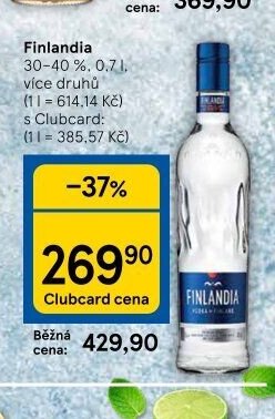 Finlandia 30-40 %, 0,7 l