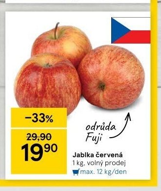 Jablka červená
