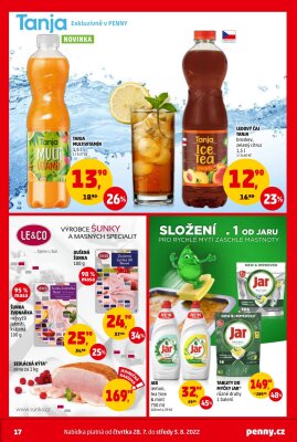 akční leták Penny Market 28.7.2022-3.8.2022
