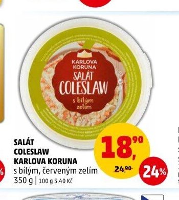 SALÁT COLESLAW KARLOVA KORUNA