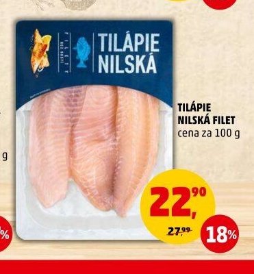 TILÁPIE NILSKÁ FILET
