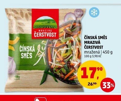 Čínská směs mrazivá ČERSTVOST