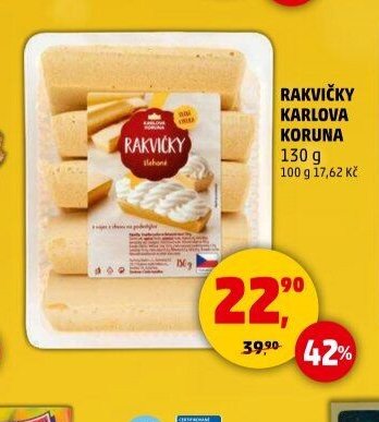 Rakvičky Karlova Koruna