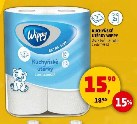 Kuchyňské utěrky Wippy