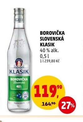 Borovička slovenská Klasik