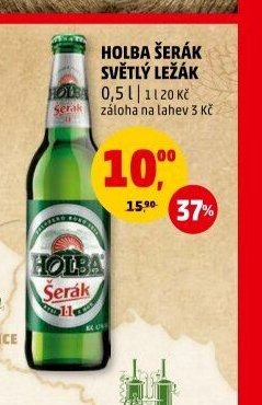 Holba Šerák světlý ležák