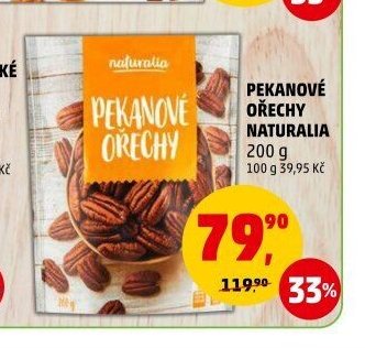 PEKANOVÉ OŘECHY NATURALIA 200 g