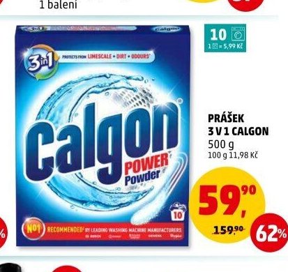 Prášek 3v1 Calgon