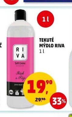 Tekuté mýdlo Riva