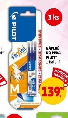 Náplně do pera Pilot 1 balení