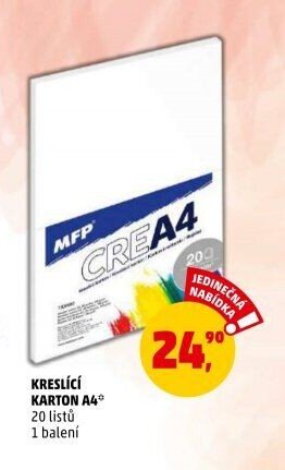 Kreslící karton A4