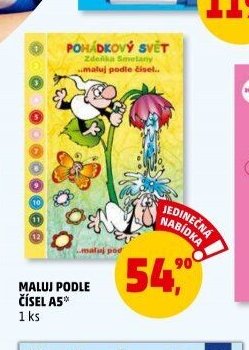 Maluj podle čísel A5