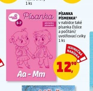 Písanka písmenka