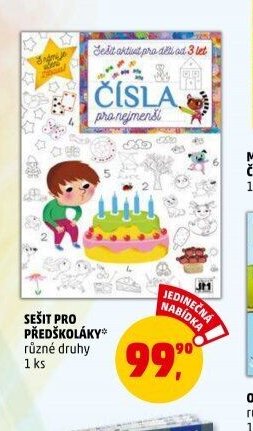 Sešit pro předškoláky