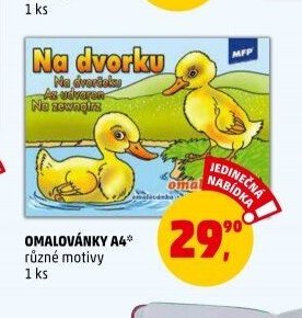 Omalovánky A4