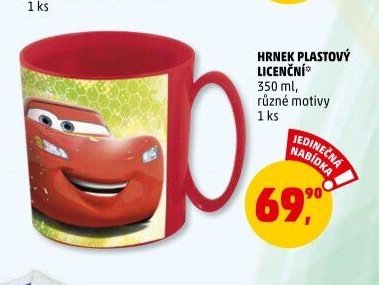 Hrnek plastový licenční