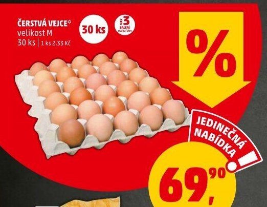 ČERSTVÁ VEJCE