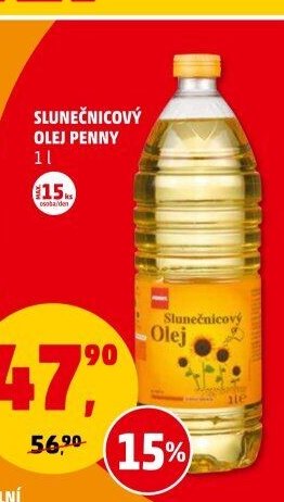 SLUNEČNICOVÝ OLEJ PENNY