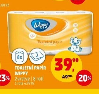 TOALETNÍ PAPÍR WIPPY