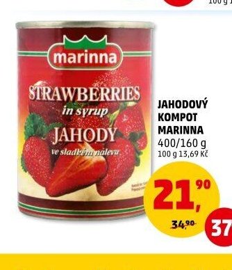 Jahodový kompot Marinna