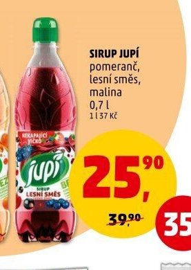 Sirup Jupí lesní směs