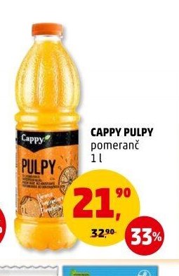 Cappy Pulpy pomeranč