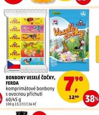 Bonbony Veselé čočky, Ferda