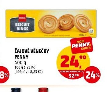 Čajové věnečky Penny