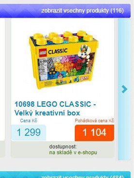 10698 LEGO CLASSIC - Velký kreativní box