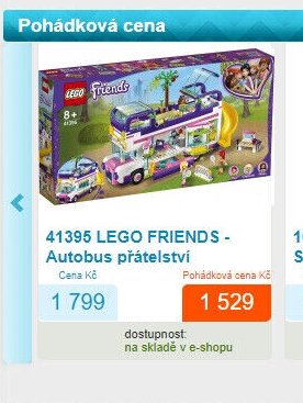 41395 LEGO FRIENDS - Autobus přátelství