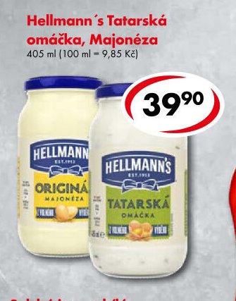 Hellmann's Tatarská omáčka, Majonéza