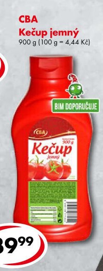 CBA Kečup jemný