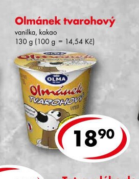Olmánek tvarohový