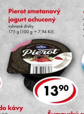Pierot smetanový jogurt ochucený