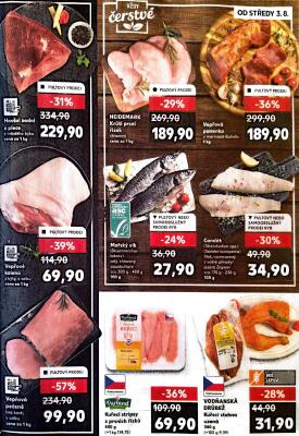 akční leták Kaufland 3.8.2022-9.8.2022