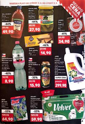 akční leták Kaufland 3.8.2022-9.8.2022