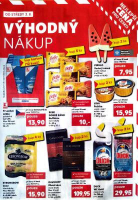 akční leták Kaufland 3.8.2022-9.8.2022