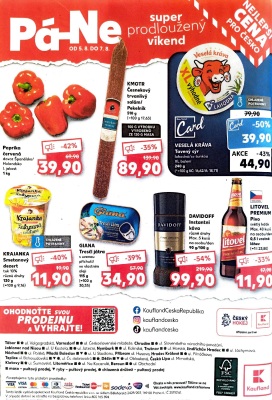 akční leták Kaufland 3.8.2022-9.8.2022
