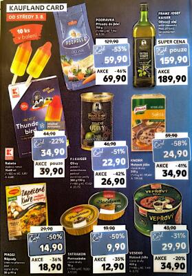 akční leták Kaufland 3.8.2022-9.8.2022