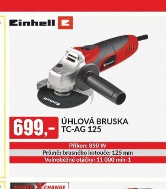 ÚHLOVÁ BRUSKA TC-AG 125