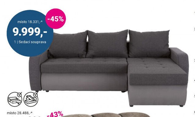Sedací souprava PAULA - Möbelix akcniletaky.com