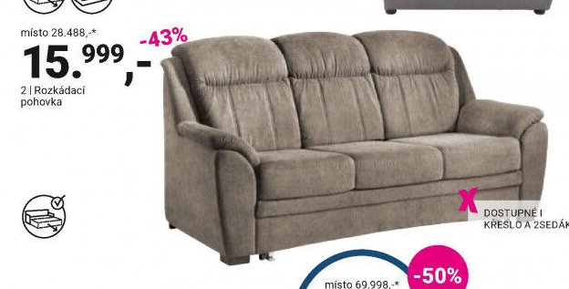 Rozkládací pohovka - Möbelix akcniletaky.com