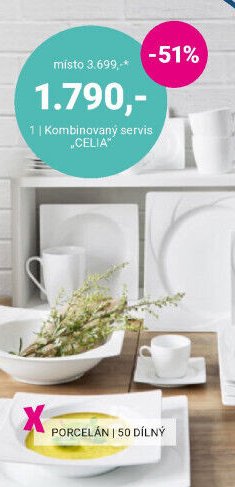 Kombinovaný servis CELIA - Möbelix akcniletaky.com