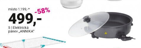 Elektrická pánev ANNIKA - Möbelix akcniletaky.com
